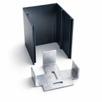Aluminium Befestigungsanker für Terrassenüberdachung – für 130x130 mm Pfosten