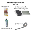 Montageset Terrassenüberdachung Wärmedämmung
