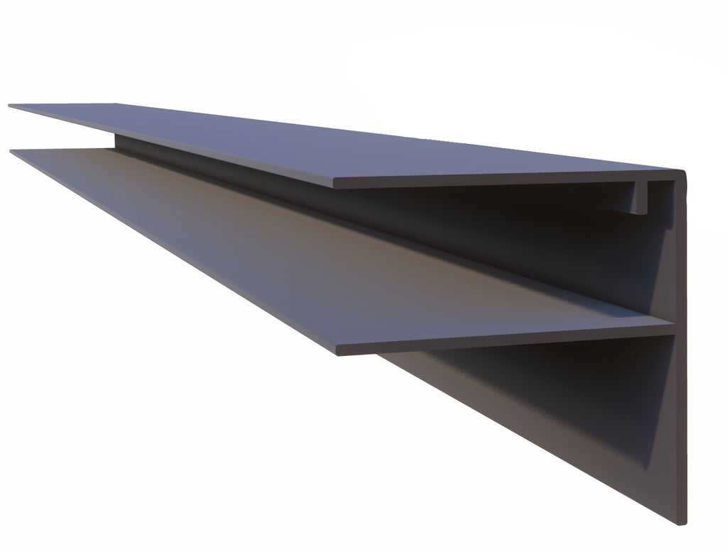 Seitenwand, aus Seitenkeil / Alupaneele Bausatz