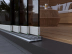 Glasschiebetüren_Weiß_Aluminiumprofile_querschnitt