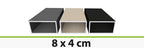 Aluminium Rohrprofile pulverbeschichtet – Bodenprofil