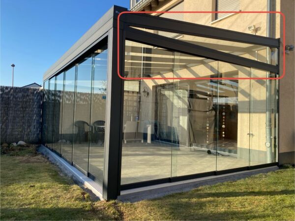 Glaskeil / Seitenkeil 4m 8°